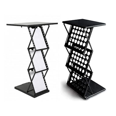 stand brosuri portabil info-table