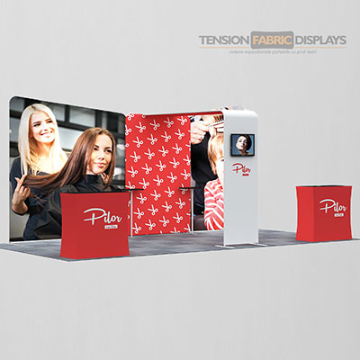 stand portabil tension fabric displays